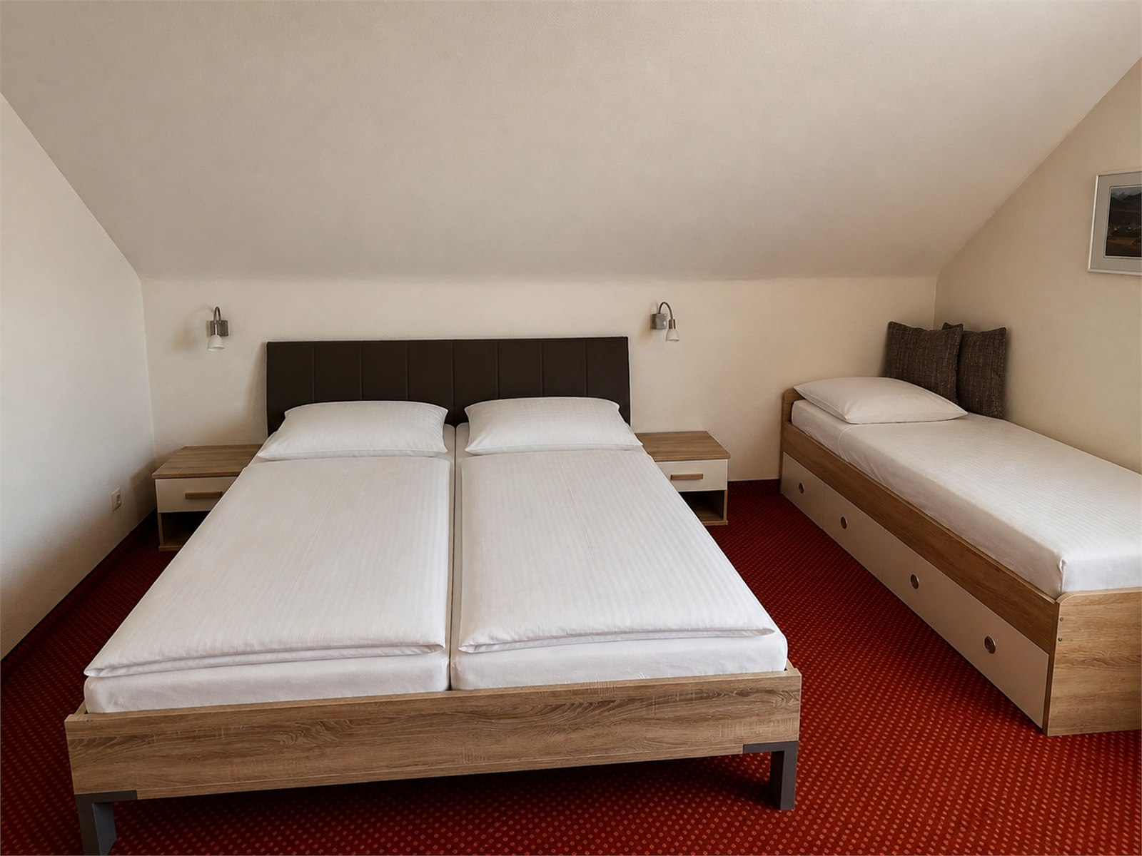 Doppelzimmer in der Pension Wiedemann, Bild 3